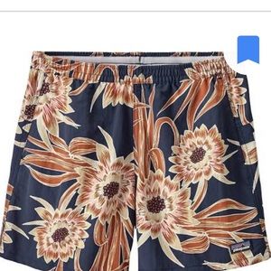 Women’s classic navy Hawaiian baggie Patagonia shorts